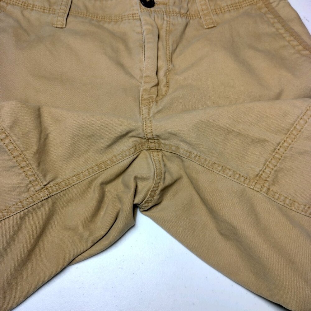 Aeropostale Cargo Shorts Men Size 30 Brown Cotton Classic - Picture 11 of 14